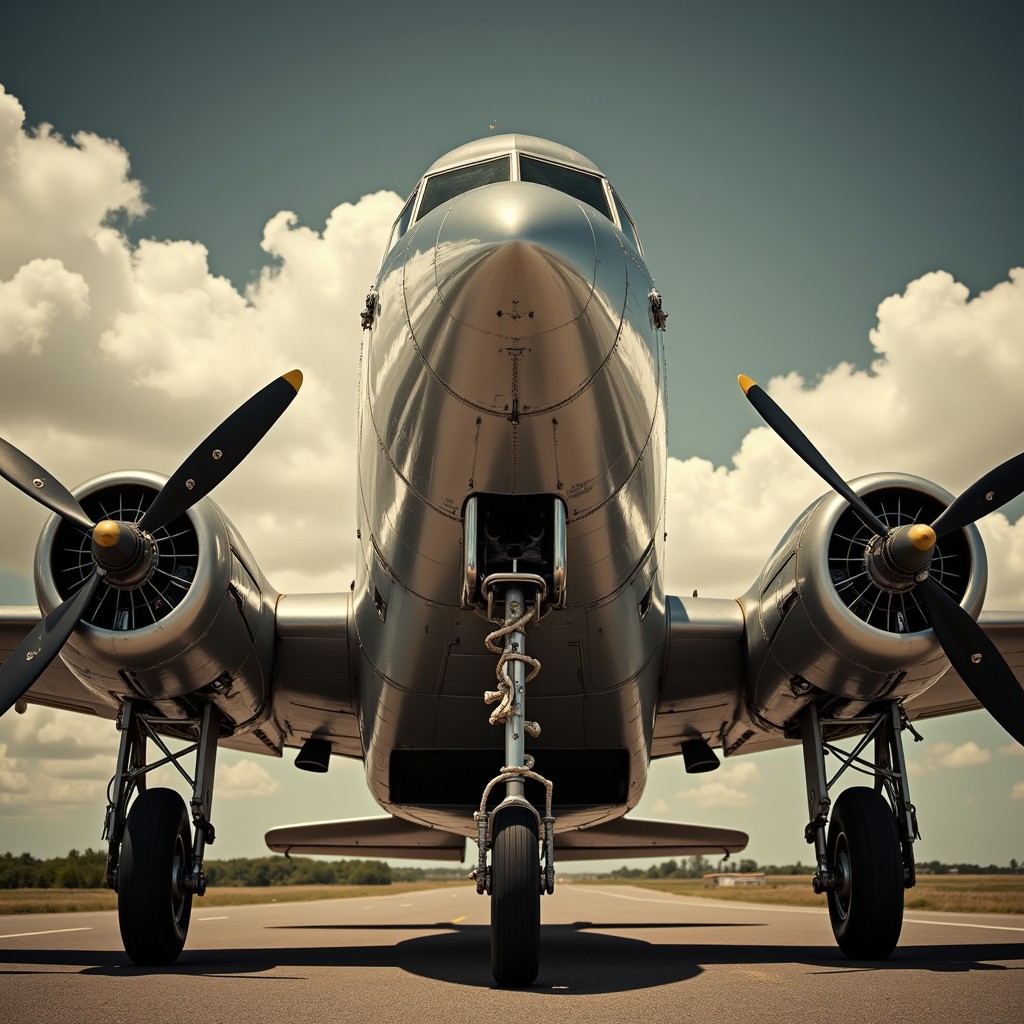 Free Classic Aviation Glory Image - Vintage, Aircraft, Propellers ...