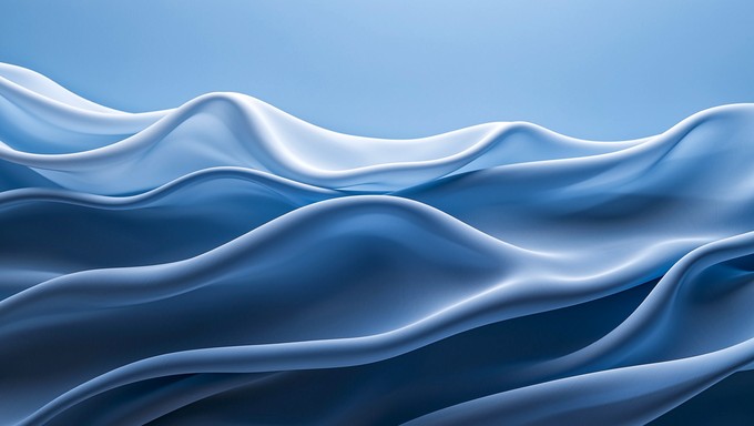 Free Dramatic Blue Flow Image - Navy, Blue, Silk | Download at StockCake
