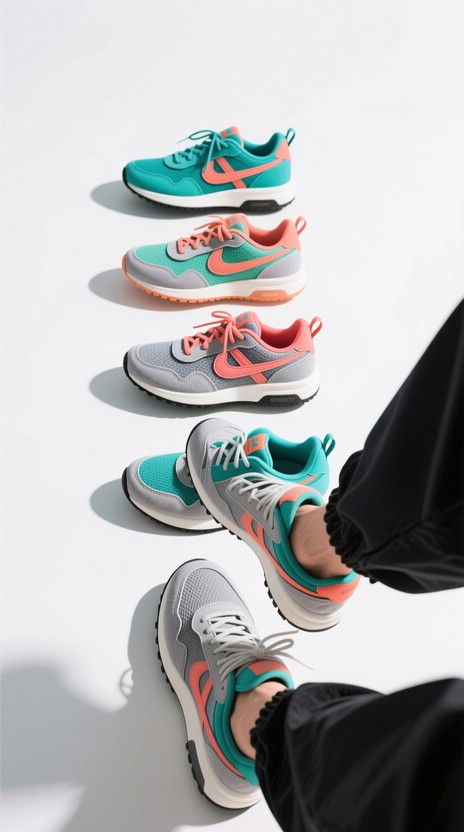 Free Colorful Sneaker Collection Image - Sneakers, Footwear, Shoes ...