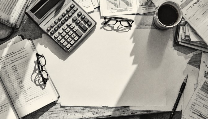 Free Vintage Bookkeeping Desk Image - Accounting, Bookkeeping, Sketch ...
