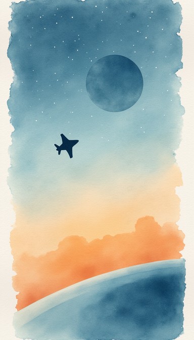 Free Cosmic Minimal Art Image - Watercolor, Space, Minimal | Download ...