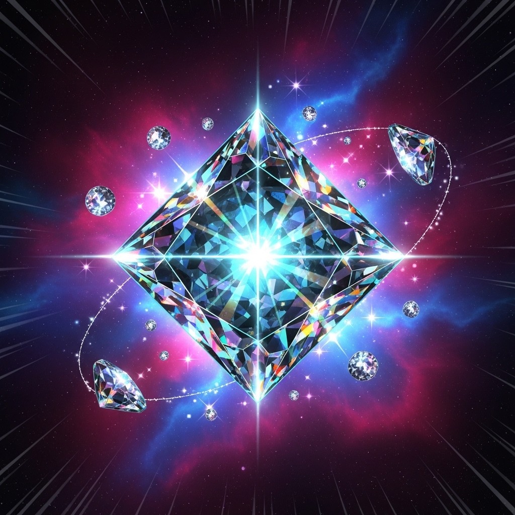 Free Celestial Diamond Energy Photo - Diamond, Crystal, Space ...