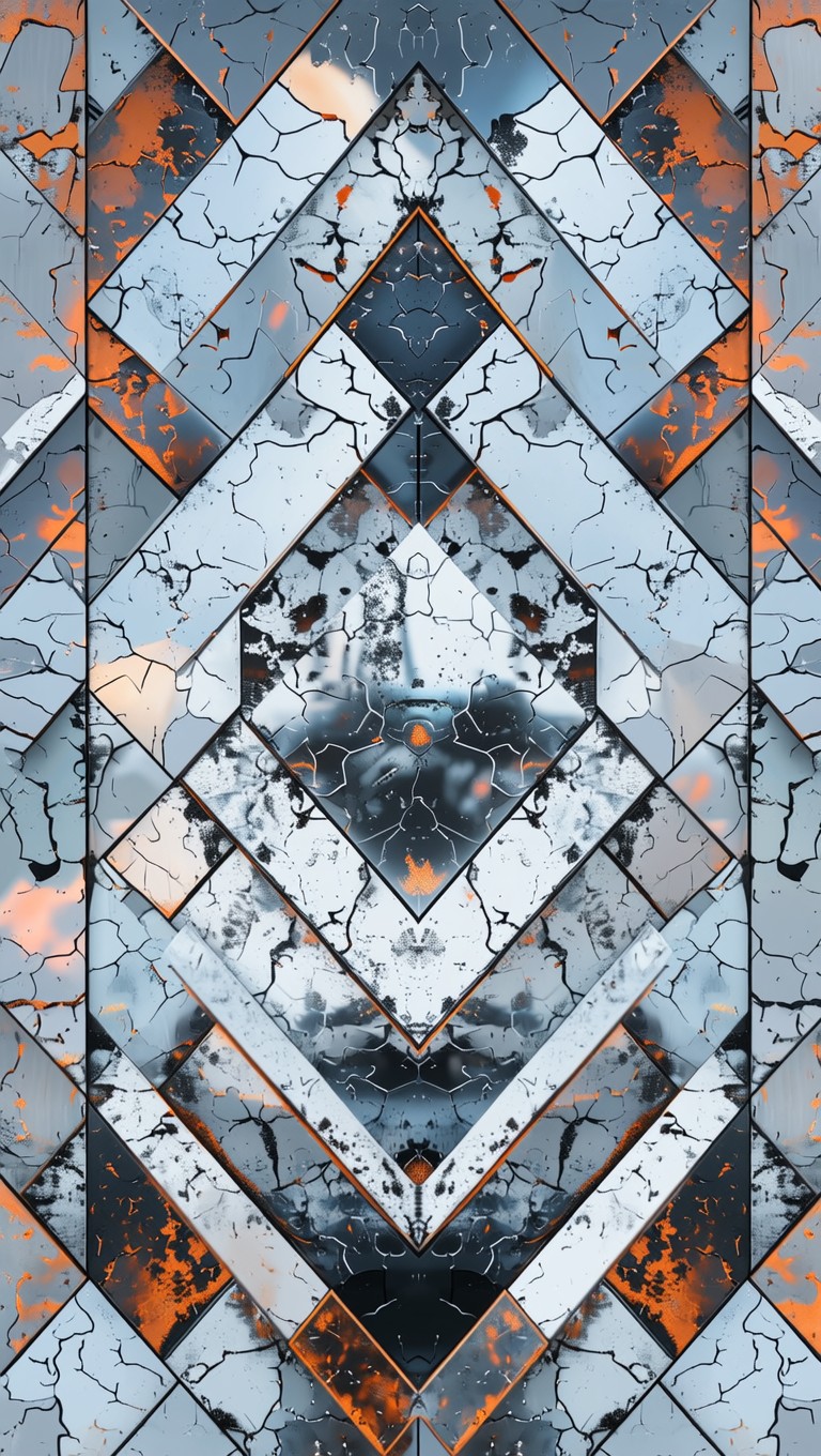Mirror Effect Pattern Free Shattered Mirror Elegance Image - Mirror, Geometric, Pattern ...