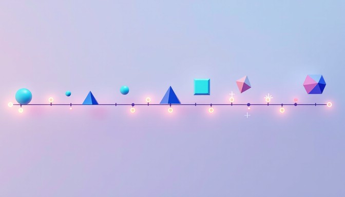 Free Geometric Timeline Evolution Image - Animation, Timeline ...