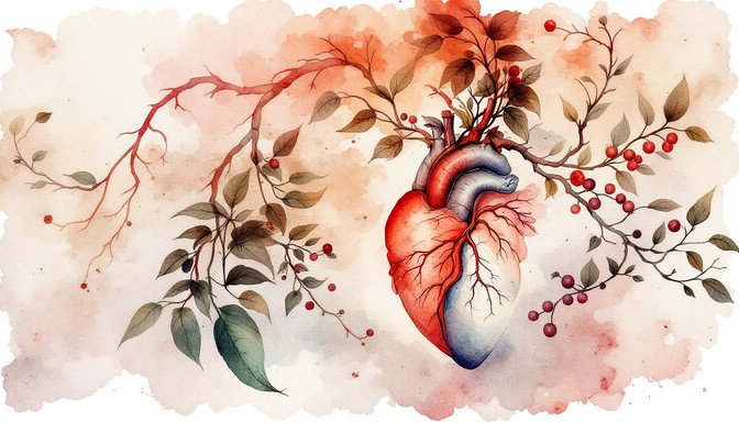 Free Heart Becomes Garden Image - Watercolor, Heart, Botanical ...