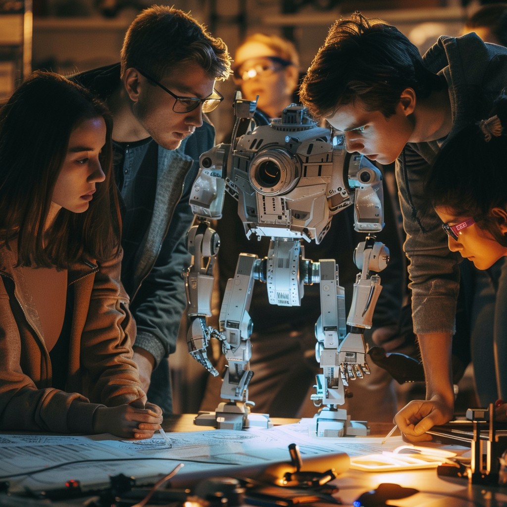 Join Us Robotics Free Robotics Team Engagement Image - Robotics, Engineering, Teamwork ...