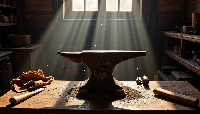Anvil Working Free Weathered Workshop Anvil Image - Anvil, Blacksmith, Metalwork ...
