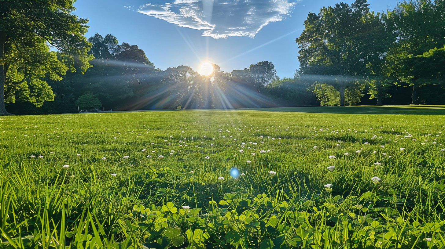 Free Sunrise over field Image - Sunrise, Field, Green | Download at ...