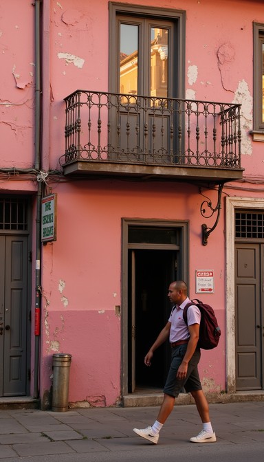 Free Pink urban architecture Image | Download at StockCake