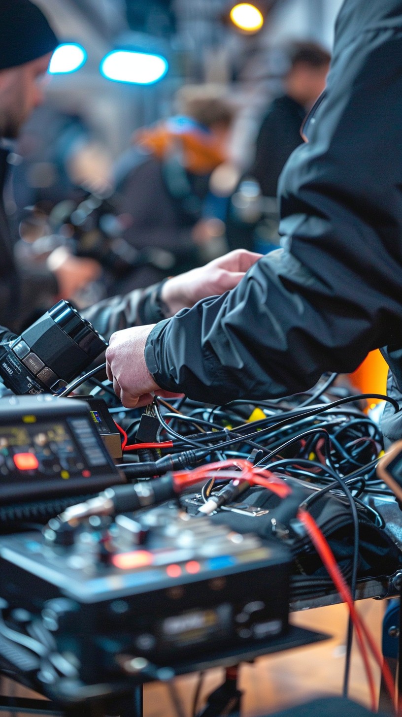 Free Audio Equipment Setup Image - Audio, Technician, Equipment ...