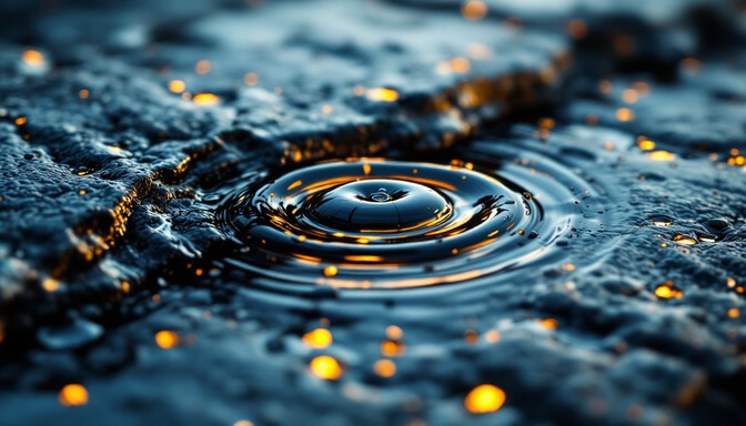 Extreme close-up abstract macro photography captures the raw beauty of ...