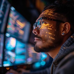 Free Focused Tech Professional Image - Technology, Programmer, Coding ...