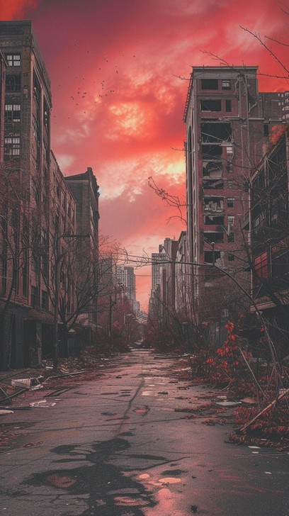 Free Apocalyptic Urban Scene Image - Apocalyptic, Urban, Abandoned ...