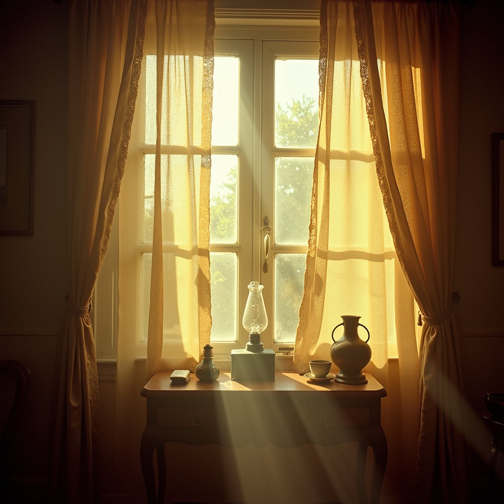 Window Light Hd Free Golden window light Image - Sunbeams, Curtains, Window | Download ...