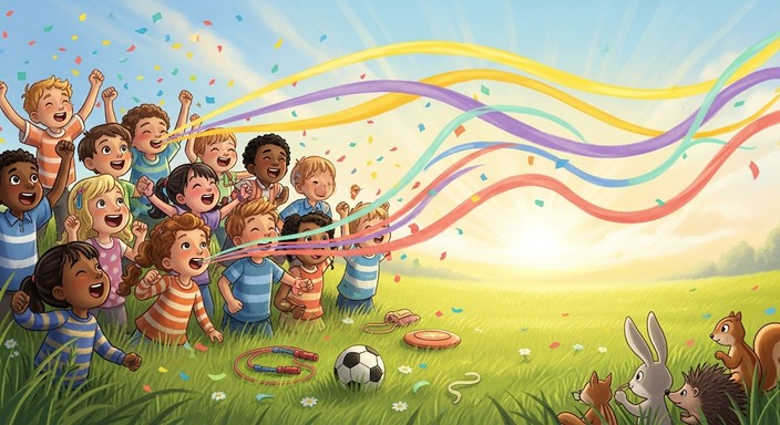 Free Colorful Victory Cheers Image - Children, Diverse, Celebration ...