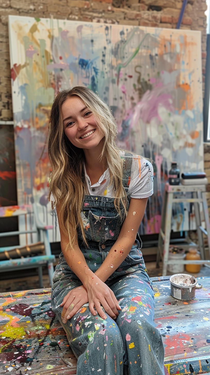 Free Artist in Studio Image - Artist, Studio, Painting | Download at ...