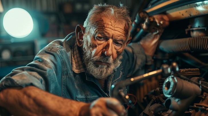 Free Mechanic at Work Image - Mechanic, Workshop, Senior | Download at ...
