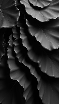 Well. Shape Shadow Free Flowing Shadow Waves Image - Abstract, Minimal, Monochromatic ...