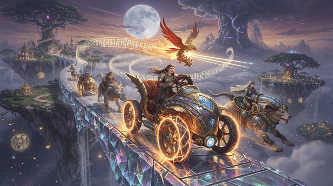 Free Mythical Racing Adventure Image - Fantasy, Racing, Magical ...