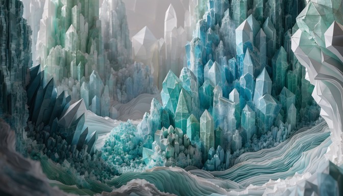 Free Crystal Paper Explosion Image - Crystal, Papercraft, Collage ...