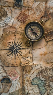 Free Vintage Compass Navigation Image - Compass, Vintage, Map ...