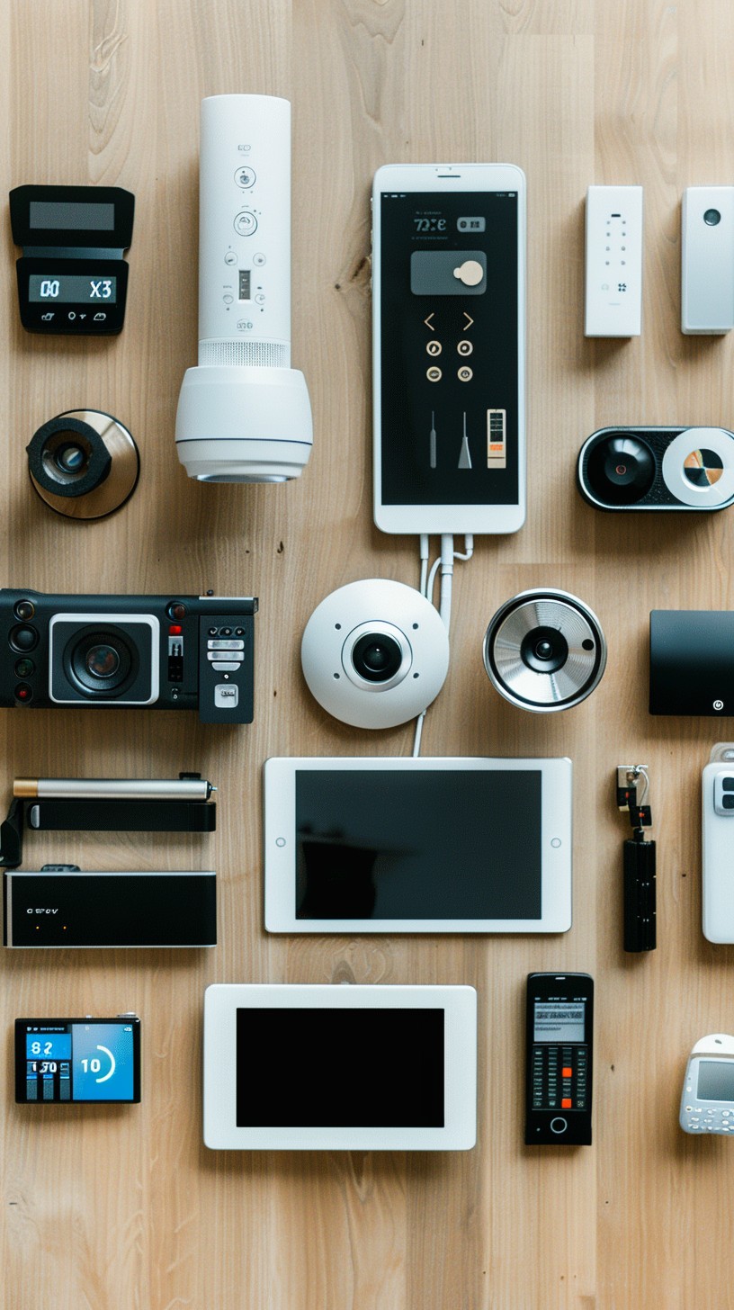 Free Tech Gadgets Array Photo - Technology, Gadgets, Camera | Download ...