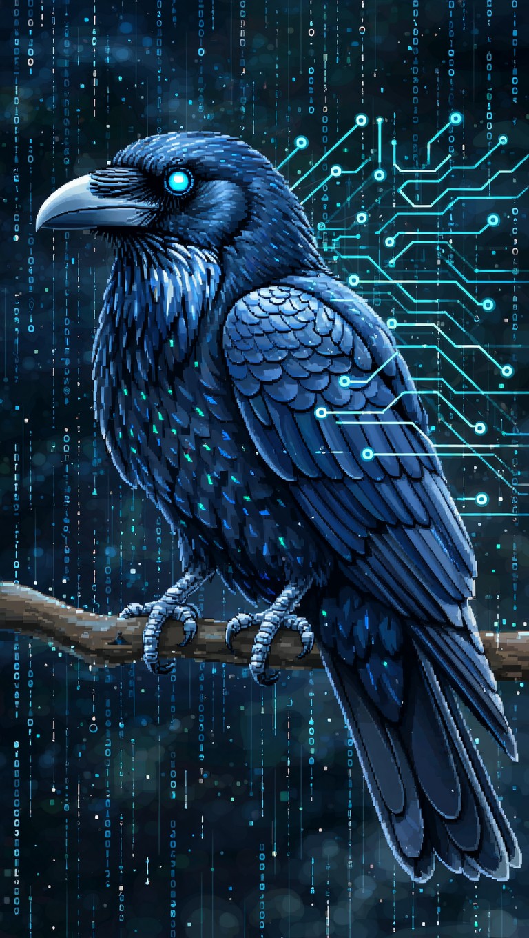 Free Digital Raven Reborn Image - Raven, Cyberpunk, Digital | Download ...