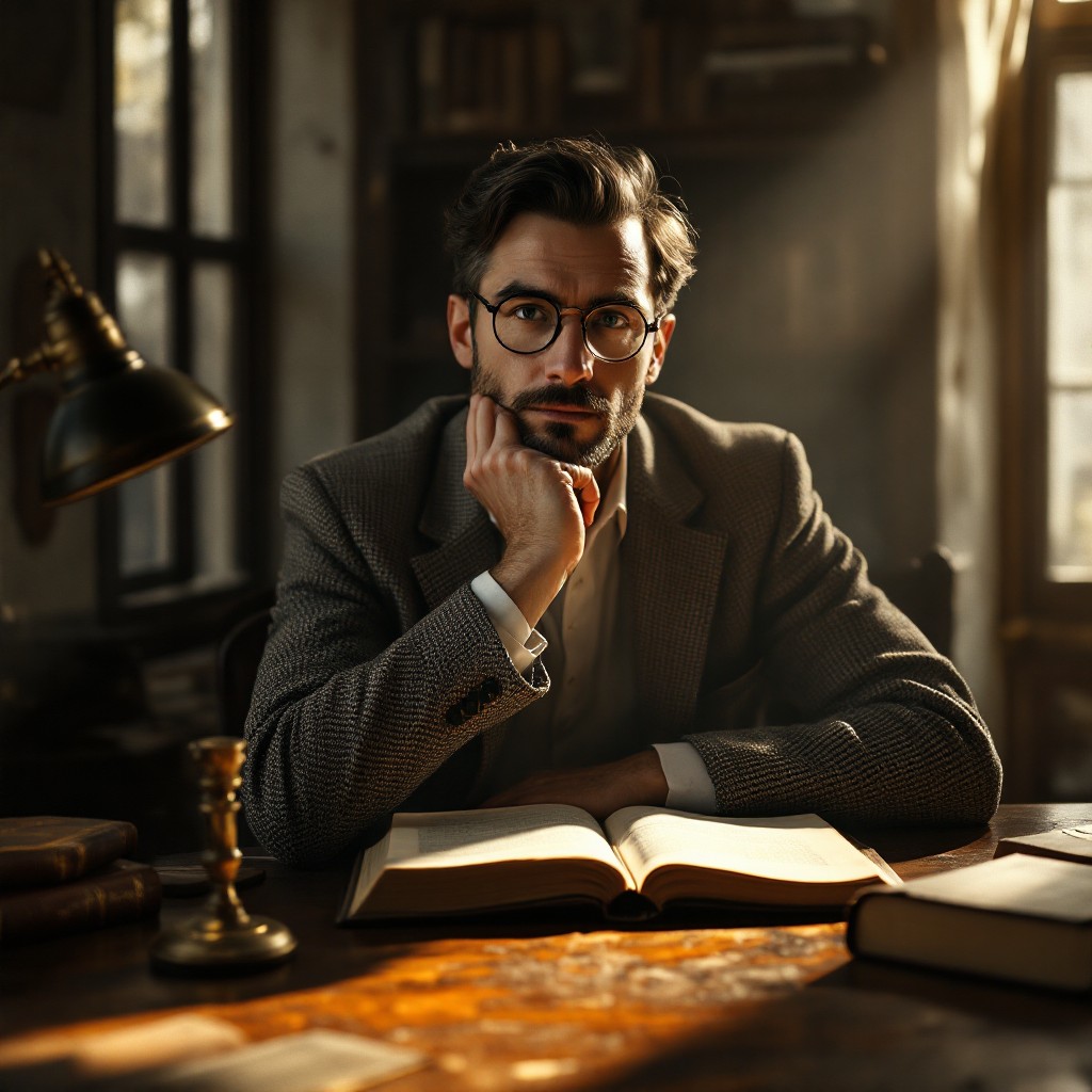 Free Scholar Contemplates Knowledge Photo - Scholar, Academic ...