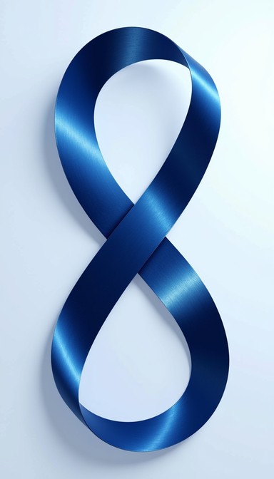Infinity Symbol Raki Ribbon Free Endless Blue Ribbon Image - Awareness, Ribbon, Infinity | Download ...