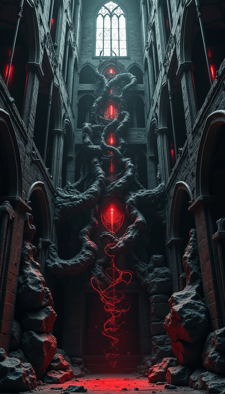 Free Gothic Crimson Abyss Image - Gothic, Cathedral, Crimson | Download ...