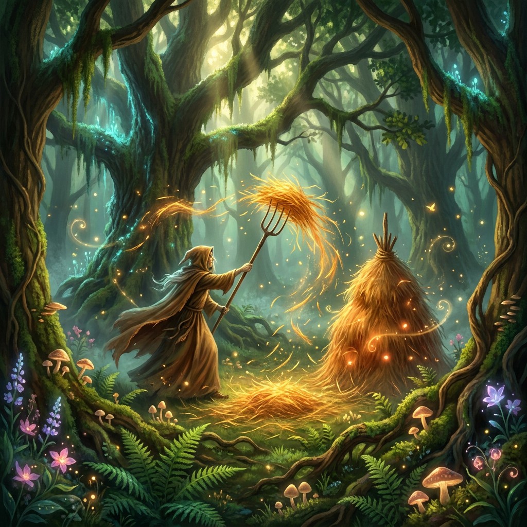 Free Magical Hay Harvest Image - Enchanted, Forest, Magical | Download ...