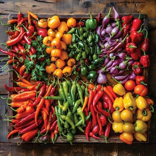 Free Colorful Vegetable Assortment Image - Vegetables, Peppers ...