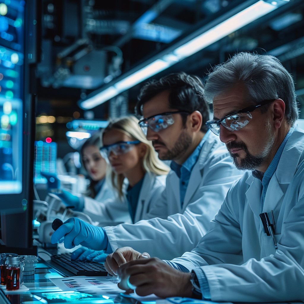 Free Scientists Analyzing Data Image - Scientists, Laboratory, Research ...