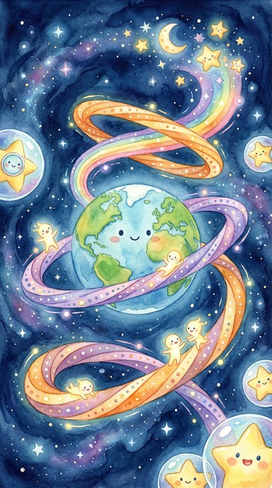 Free Cosmic Energy Dance Image - Earth, Space, Whimsical | Download at ...