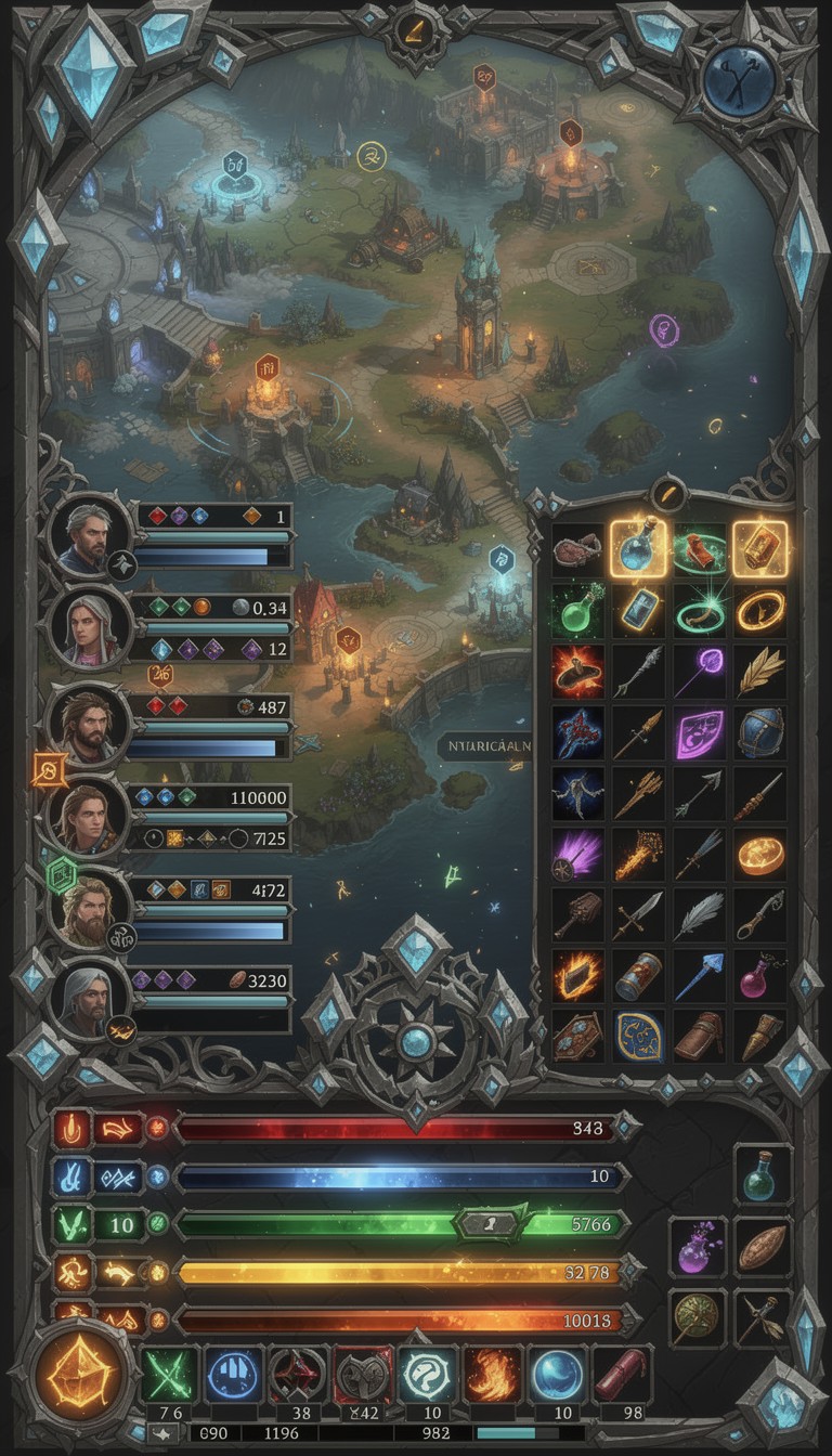 Free Fantasy Gaming Interface Image - Gaming, Interface, Fantasy ...