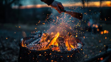 Free Fiery Ember Glow Image - Fire, Embers, Sparks | Download at StockCake