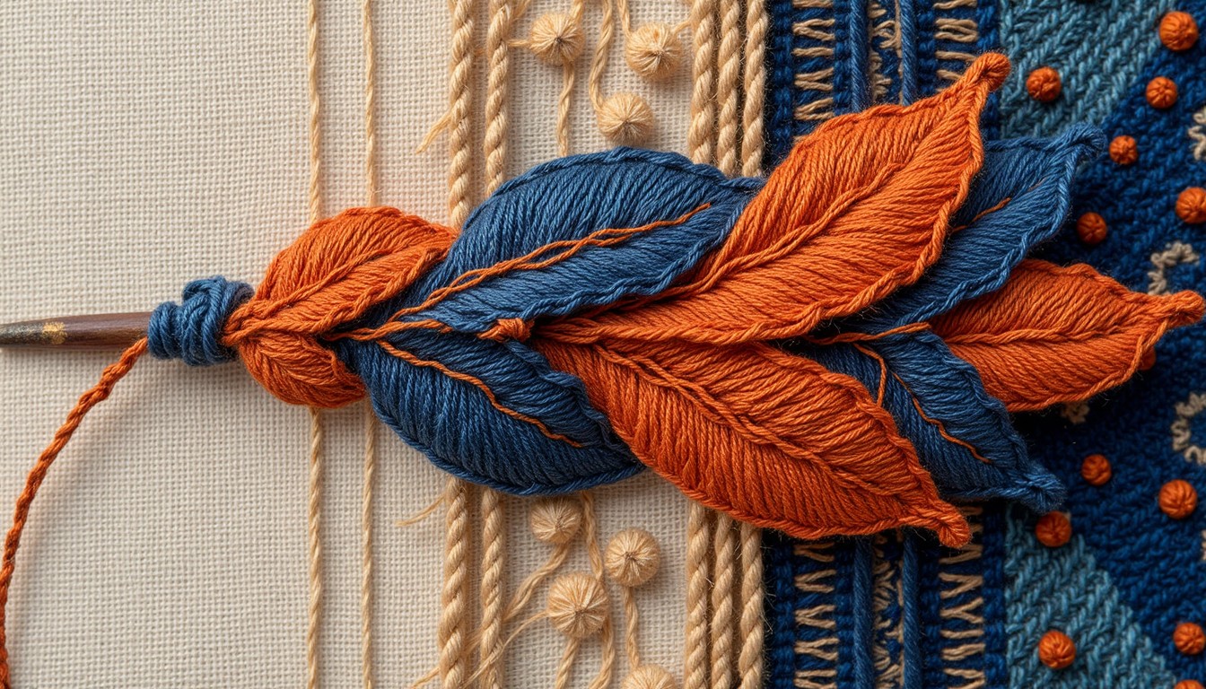 Free Textured Fiber Art Image - Macramé, Textile, Fiber | Download at ...