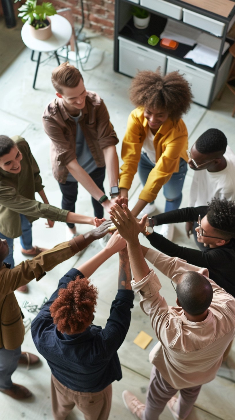 Free Teamwork Wins Together Image - Teamwork, Unity, Collaboration ...
