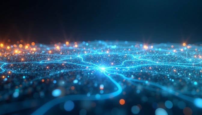 Free Luminous Network Visualization Image - Network, Digital ...