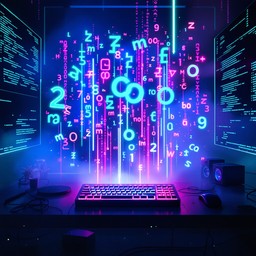 Free Digital Code Fountain Image - Cyberpunk, Code, Digital | Download ...