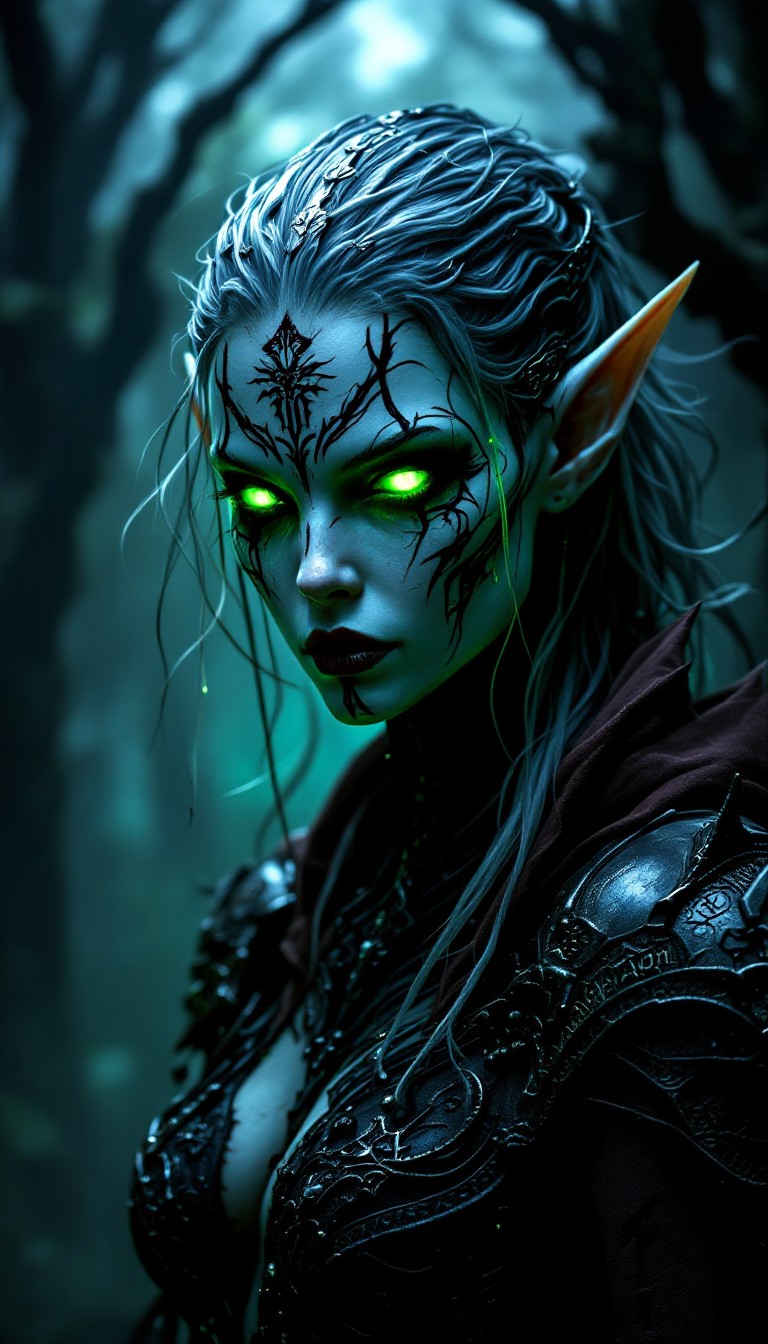 Free Corrupted Elven Warrior Image - Elf, Warrior, Gothic | Download at ...