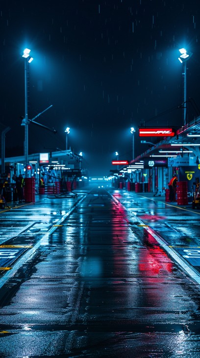Free Rainy night street Image - Rain, Night, Street | Download at StockCake