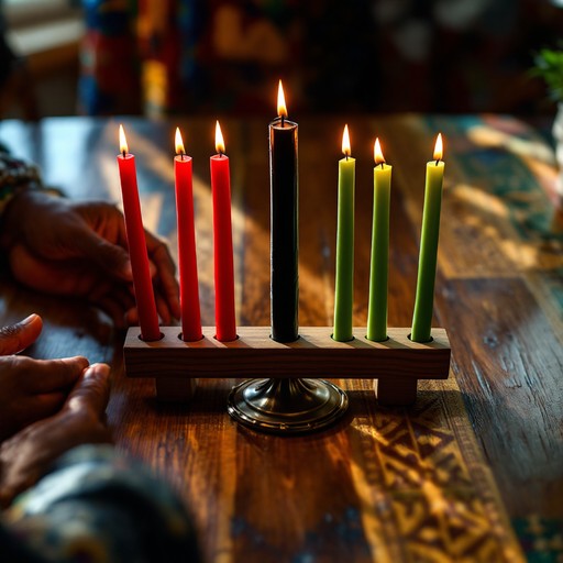 Command Candles Free Kwanzaa Candles Glowing Image | Download at StockCake