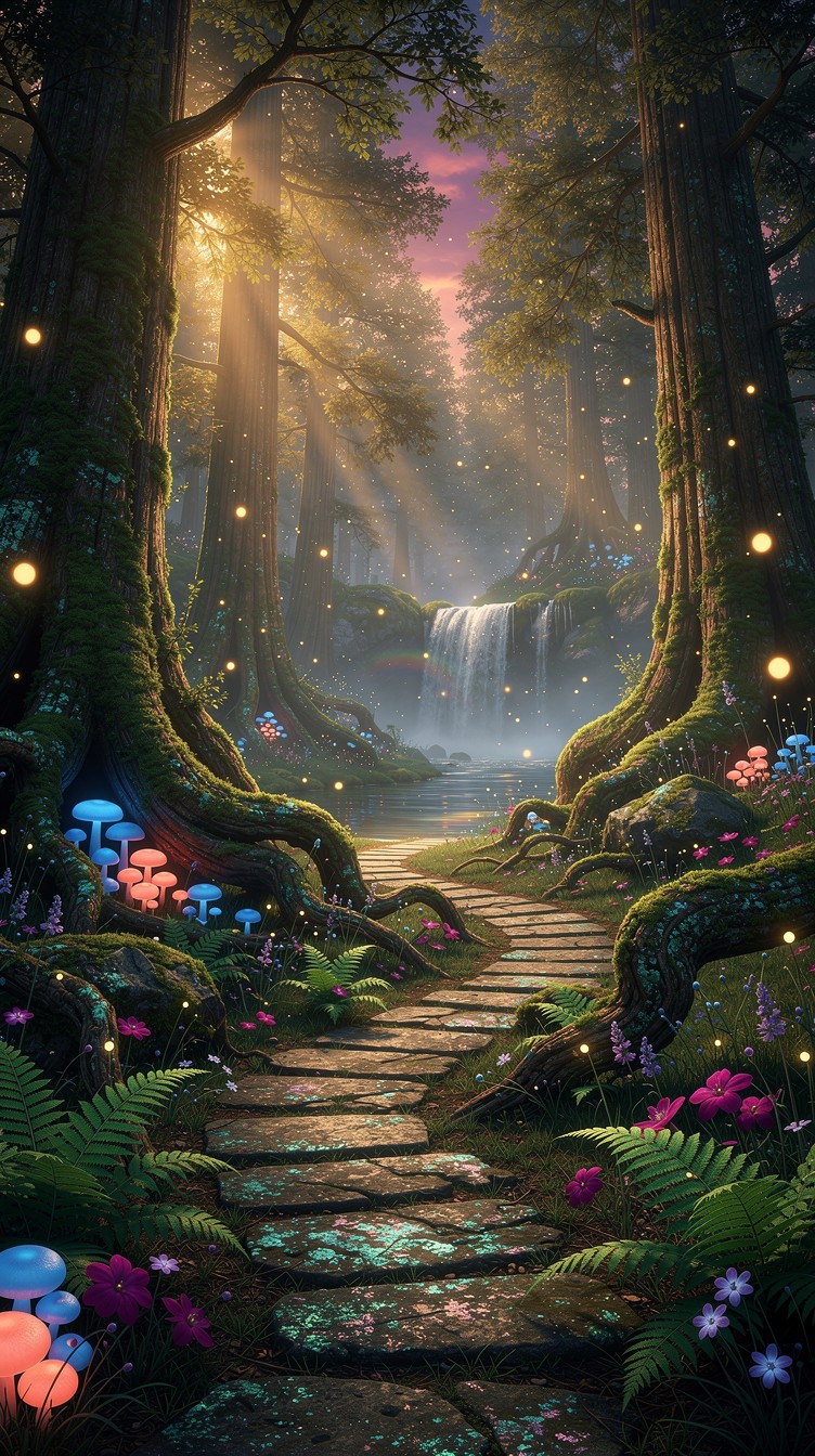 Free Enchanted Forest Path Image - Enchanted, Forest, Magical ...