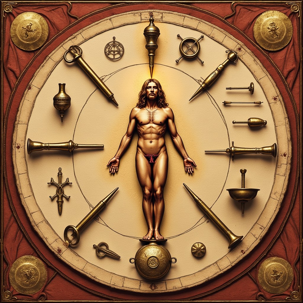 Free Renaissance Anatomical Wheel Image - Renaissance, Anatomical ...