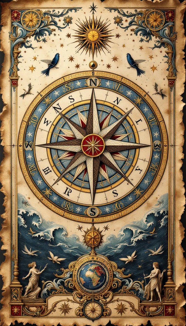 Quadrant Navigation Renaissance Free Renaissance Navigation Art Image - Compass, Renaissance ...