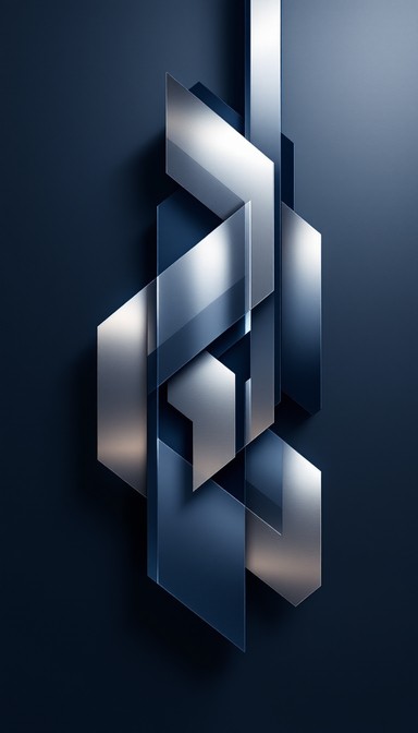 Metallic Design Style Free Sleek Metallic Design Image - Corporate, Geometric, Logo ...