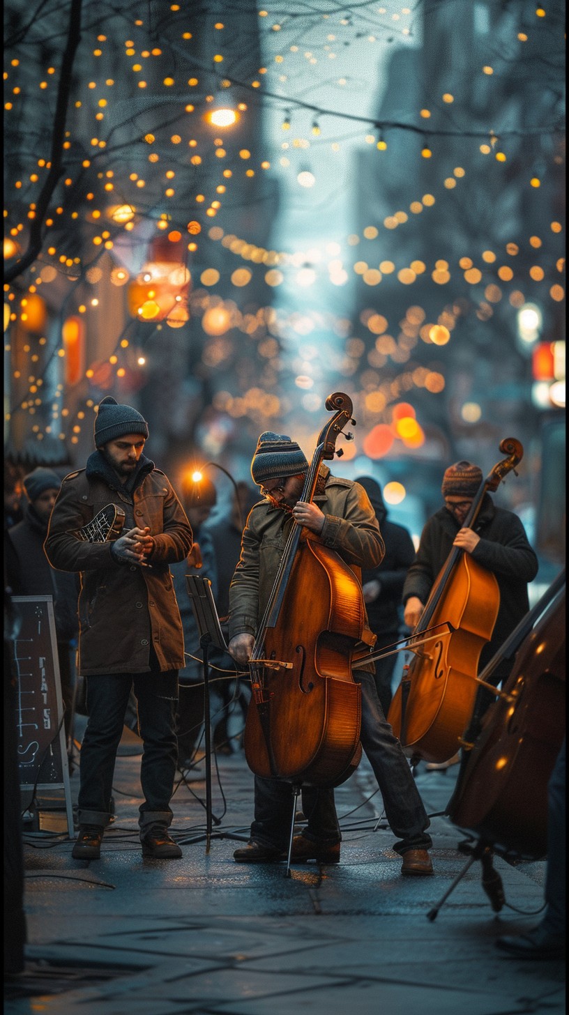 Free Street Music Scene Image - Music, Street, Lights | Download at ...