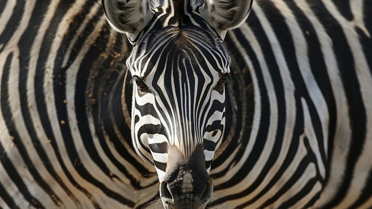 Download Zebra Close-Up Image - Zebra, Stripes, Wildlife | StockCake