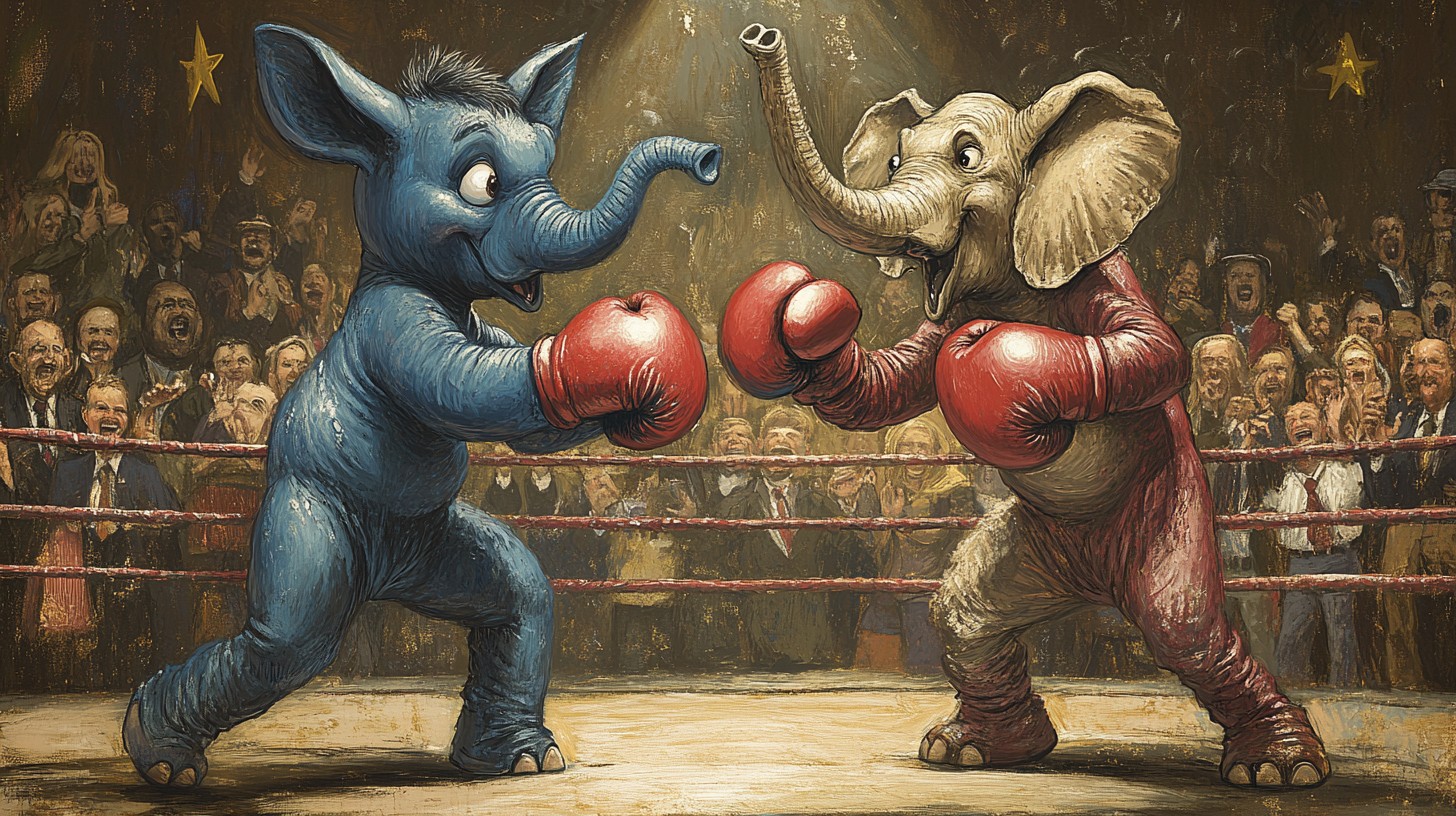 Free Elephant boxing match Image - Elephants, Boxing, Animated ...